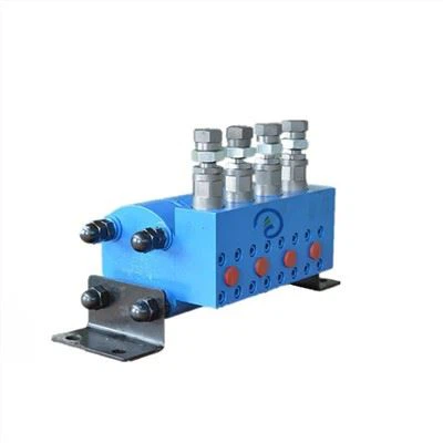 외부 유압 동기 기어로드 유량 분배기